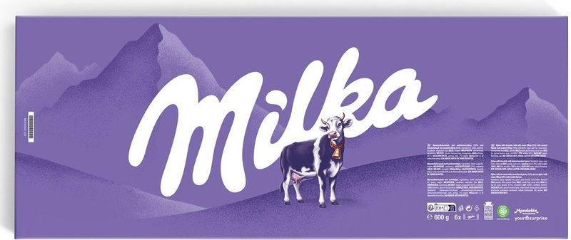 Mega Milka - Chocolade Reep - 6 Stuks - Gepersonaliseerd