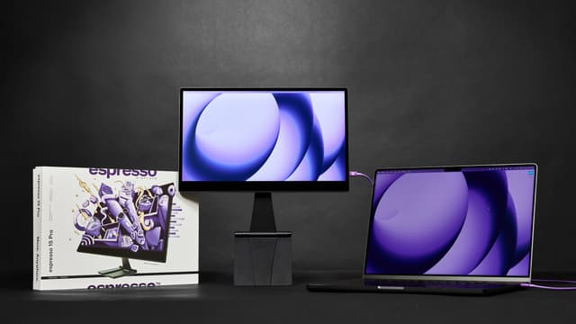 espresso Display 15 Pro bærbar skærm (inkl. Stand+)
