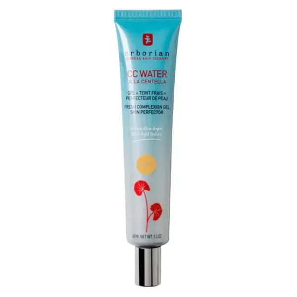 Erborian CC Water Skin Perfector com Centella Dourada 40ml