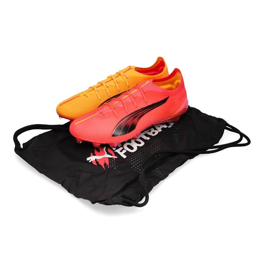 PUMA Ultra 5 Ultimate FG Tricks - Crépuscule/Sun Stream/Noir ÉDITION LIMITÉE
