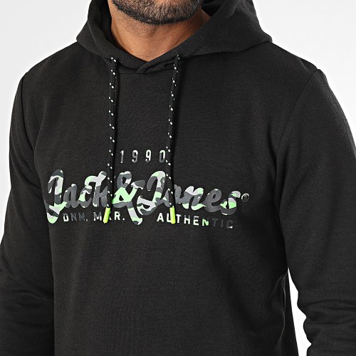Sweat Capuche Miles Noir