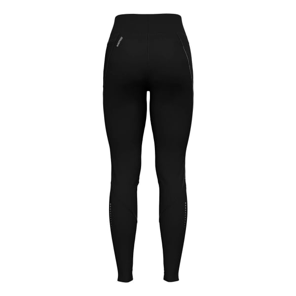 Collant running ODLO ZEROWEIGHT WARM TIGHTS RUN W BLACK