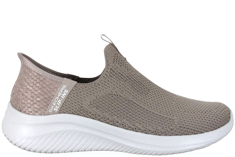 SKECHERS ULTRA FLEX 3.0 EASY WIN TAUPE SLIP-INS SNEAKER