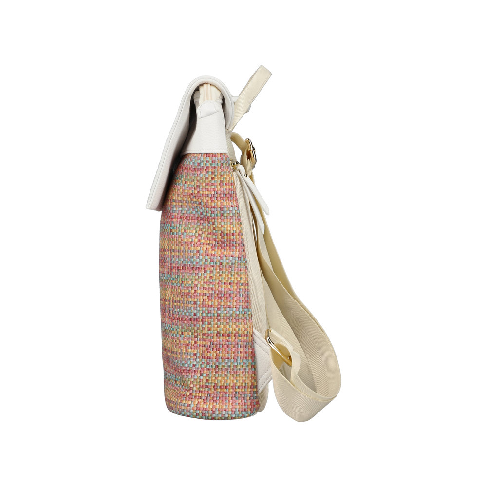 Rieker Rucksack bunt weiss/weiss kombi