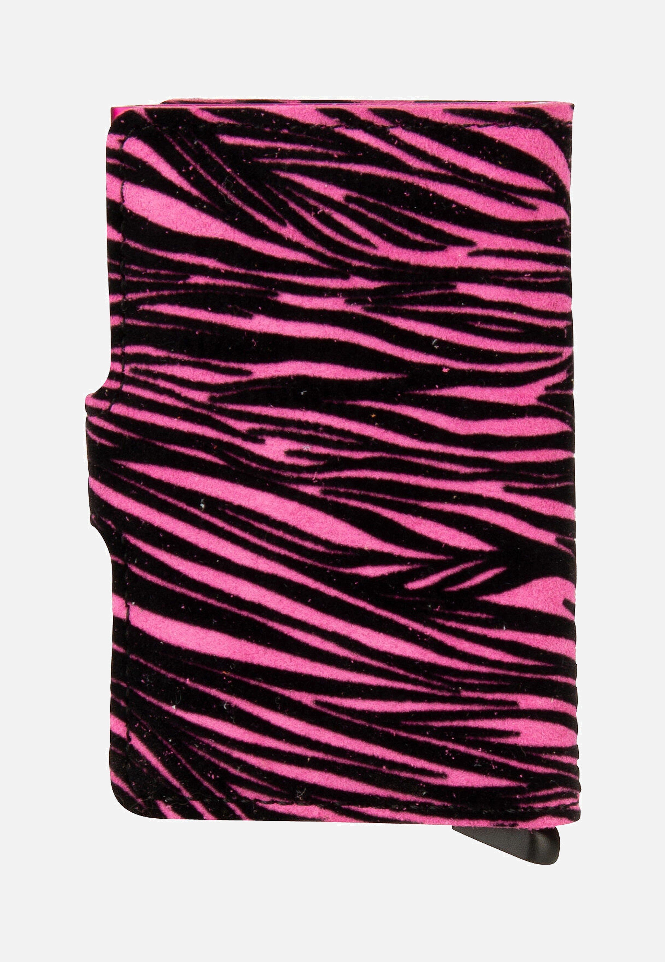 Miniwallet Zebra Fuchsia - Portemonnaie
