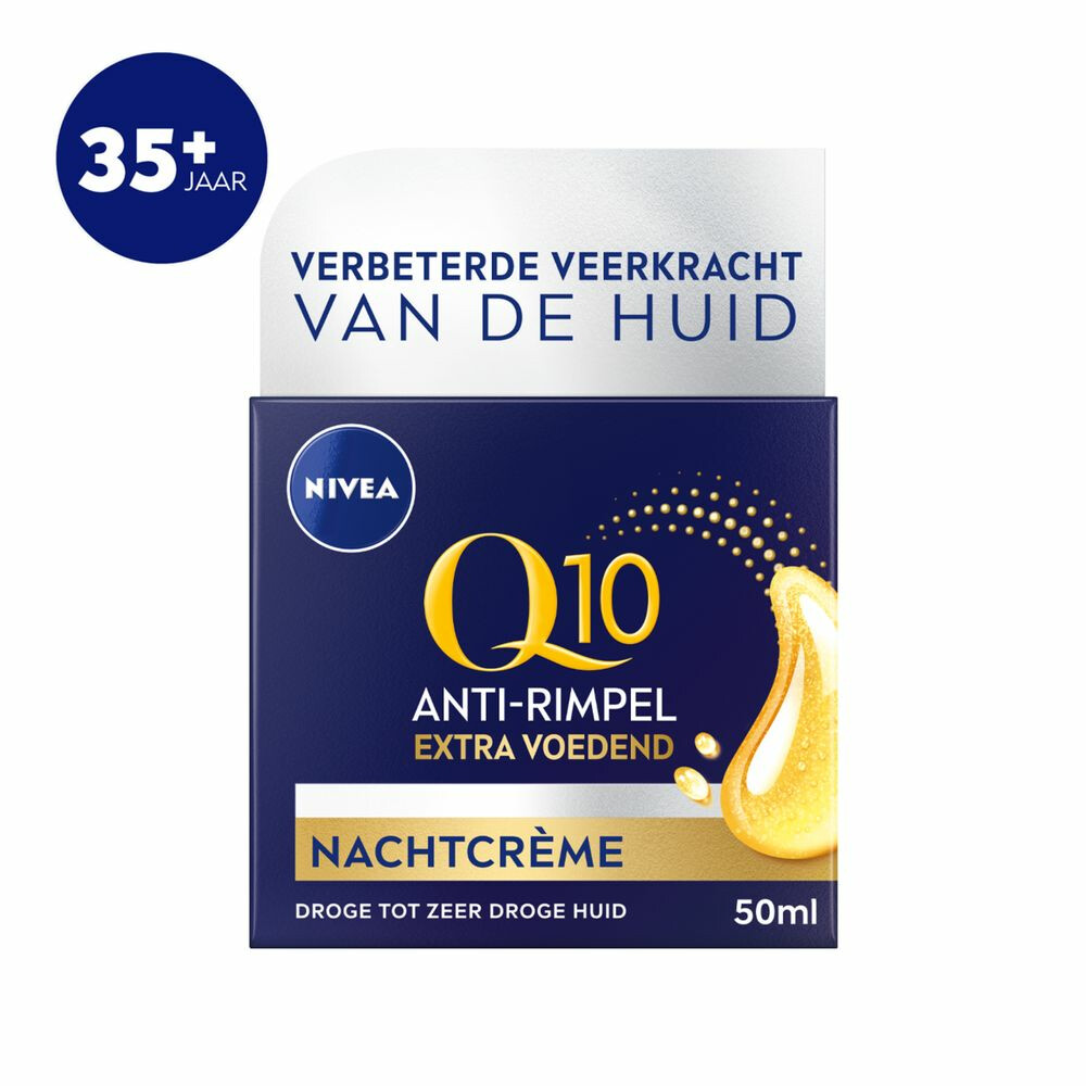 Nivea Q10 NachtcrèmeAnti-Rimpel Extra Voedend50 ml