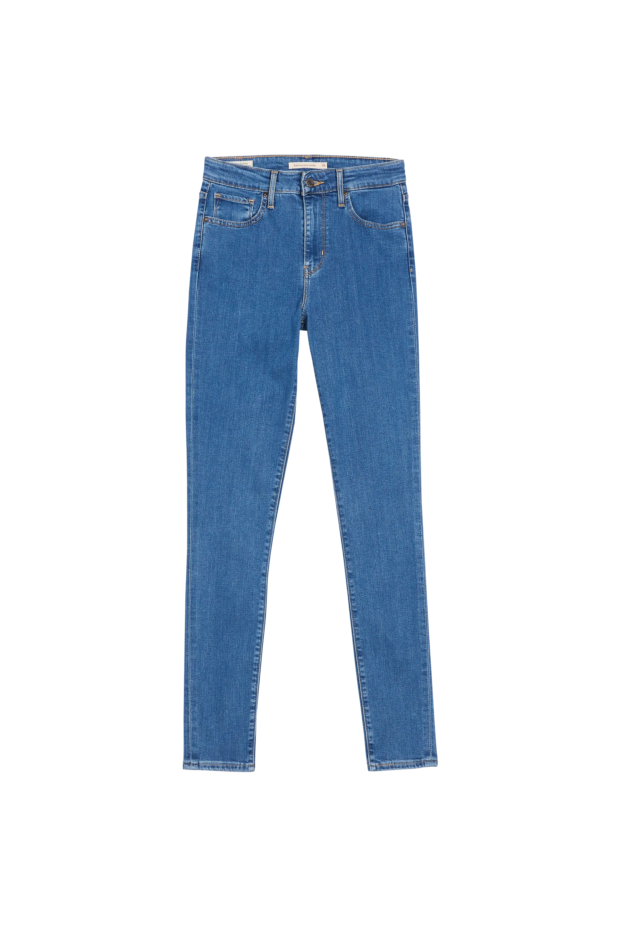 LEVI'S Jean skinny taille haute 721 HIGH RISE SKINNY Bleu