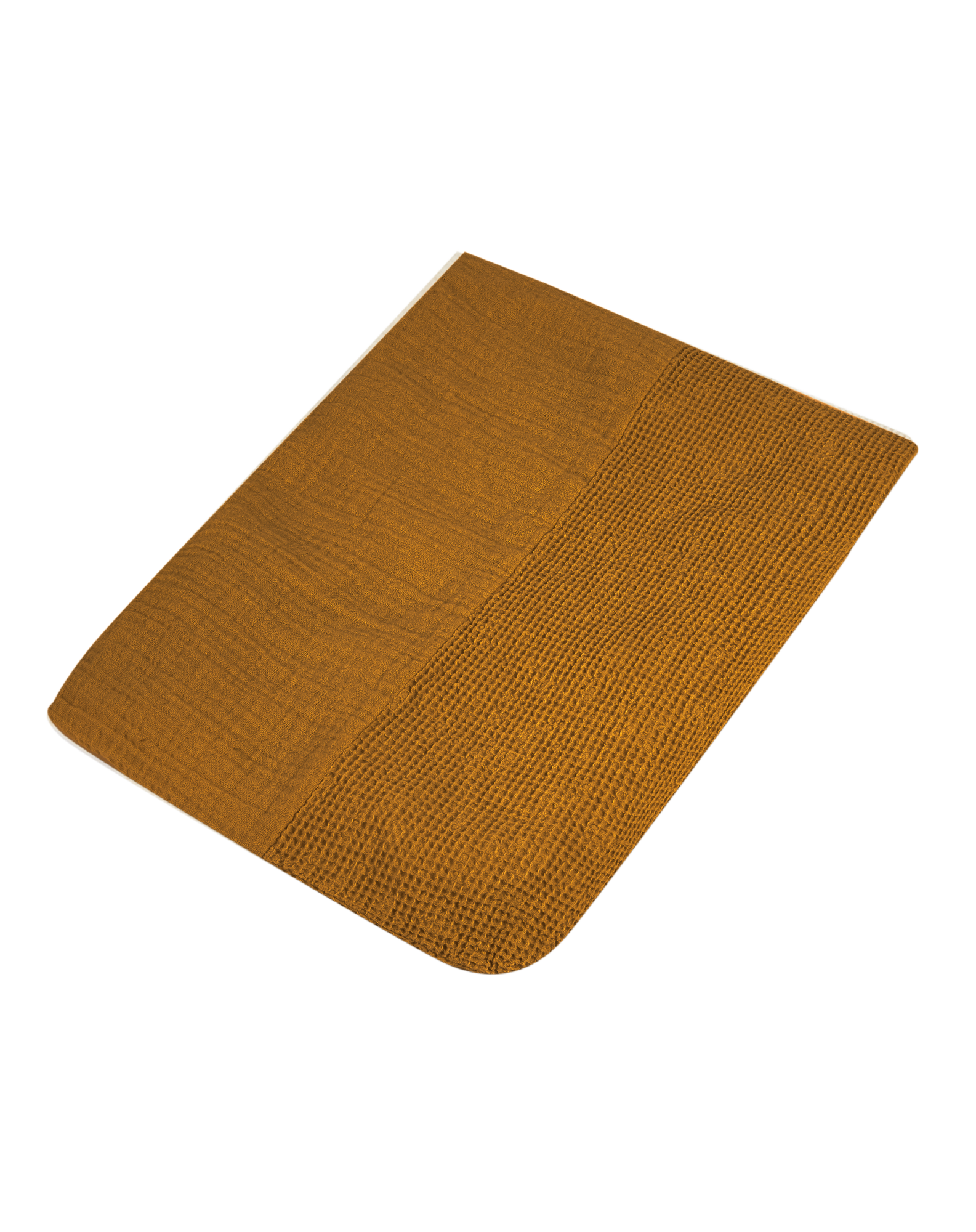 Housse de matelas à langer wabi-sabi en coton lavé | Beige