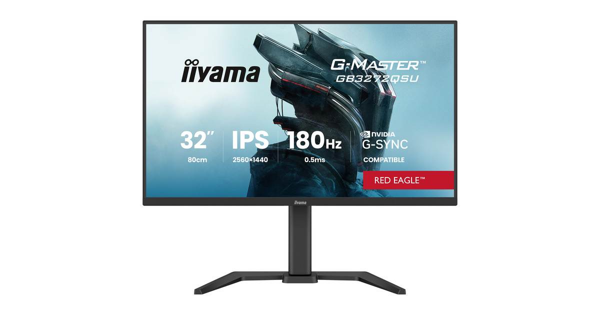iiyamaG-Master Red Eagle GB3272QSU-B1 31.5