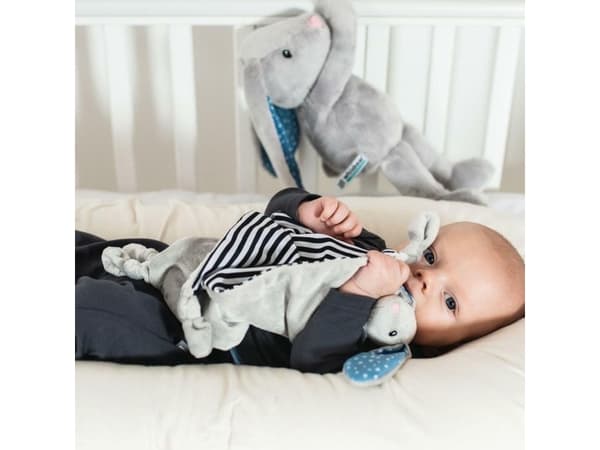 Whisbear Whisbear DouDou teppe Cuddly Bunny grå