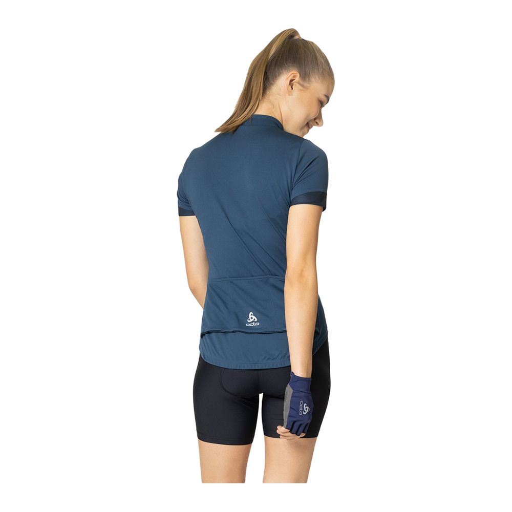 Odlo ESSENTIAL - Maillot Femme blue wing teal - dark sapphire