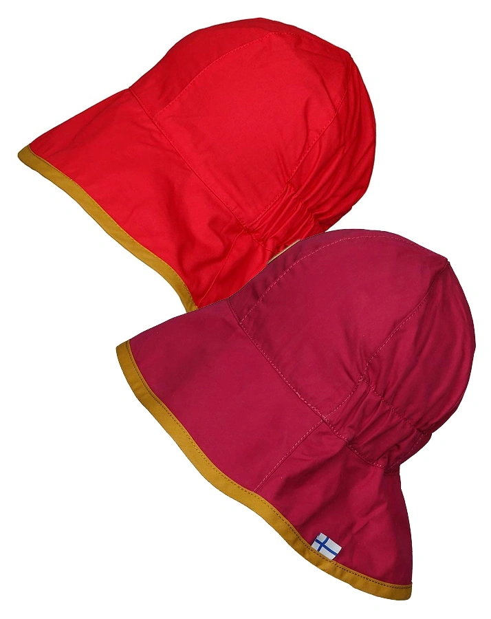 Wende-Sommerhut JOUSI in raspberry/red