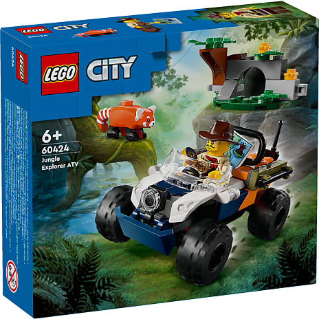 LEGO City Jungleeventyr – ATV og rød panda-mission 60424