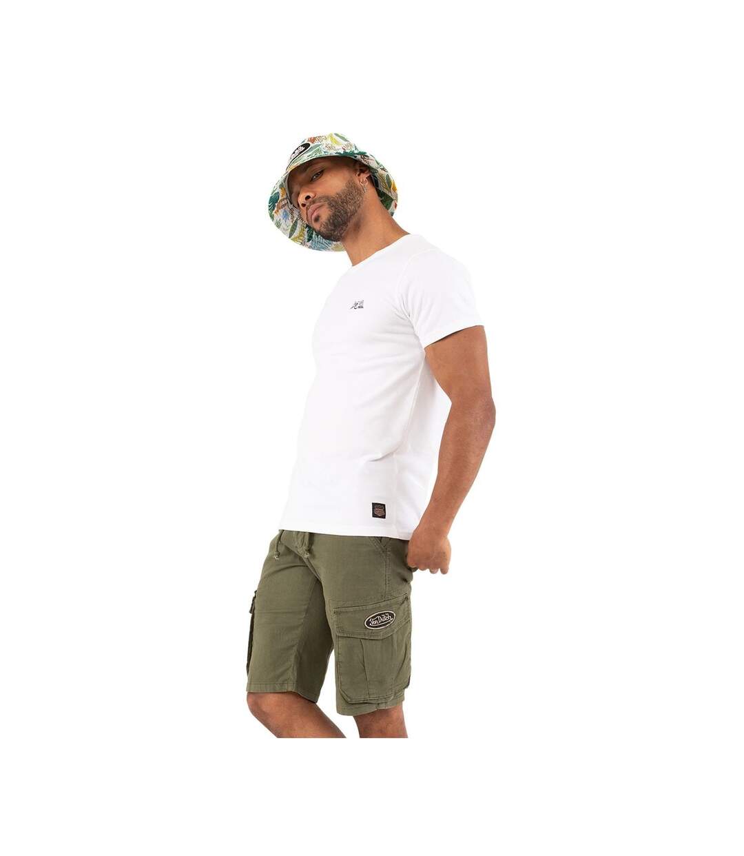 T-shirt col rond regular fit homme en coton Shave