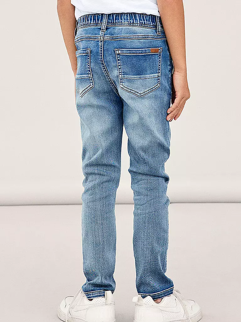 NAME IT Jungen Jeans Slim Fit NKMROBIN  blau