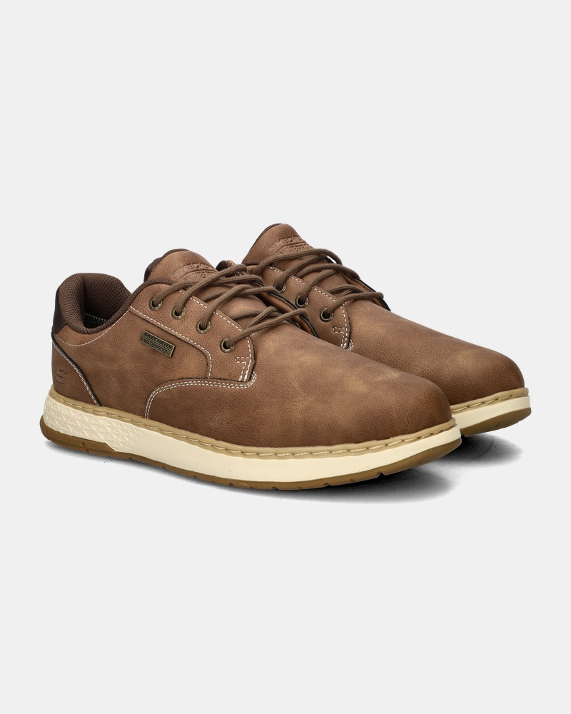 Skechers Garlan - Pryor Lage sneakers  - bruin