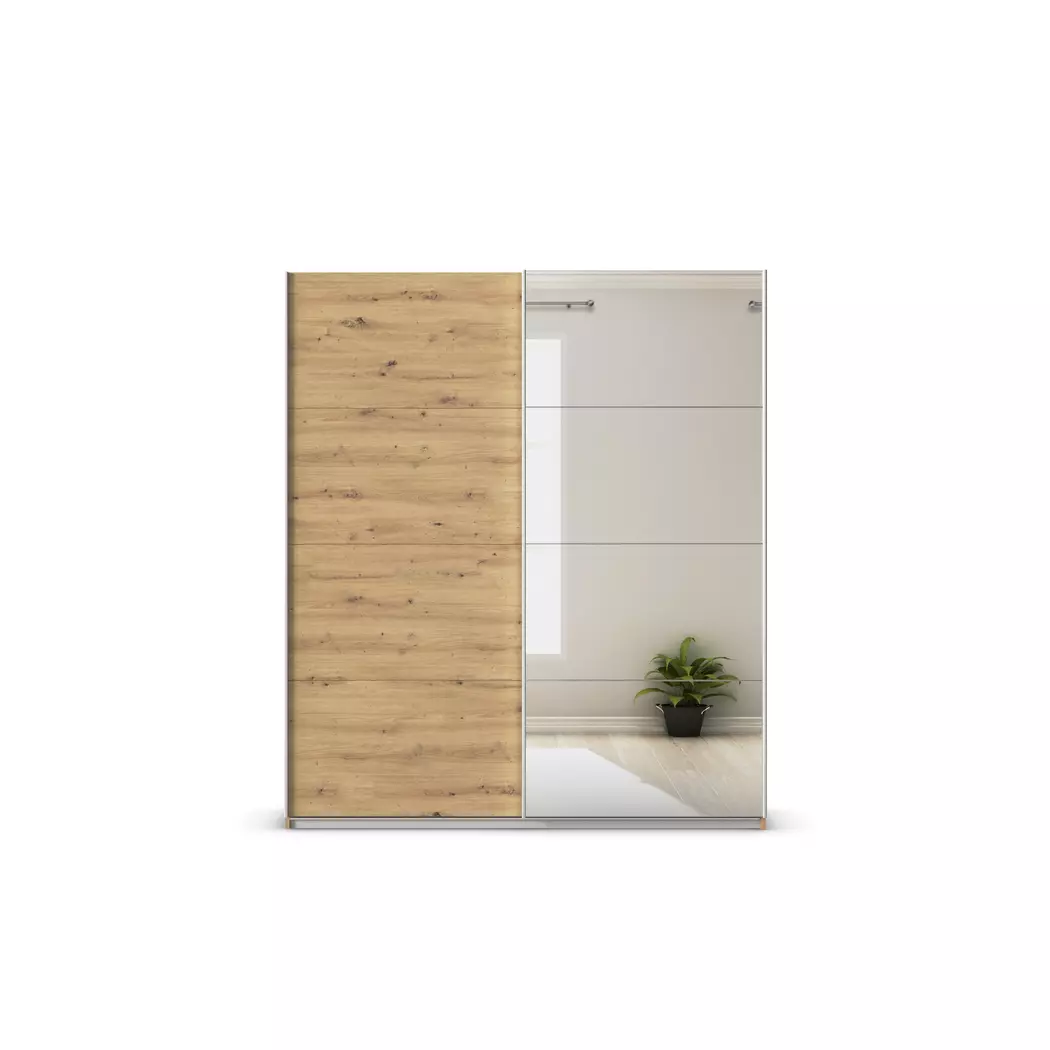 Schwebetürenschrank Quadra 181 x 210 cm