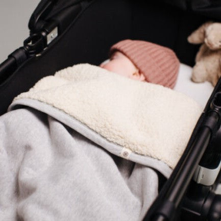 Baby Decke Teddy Grey