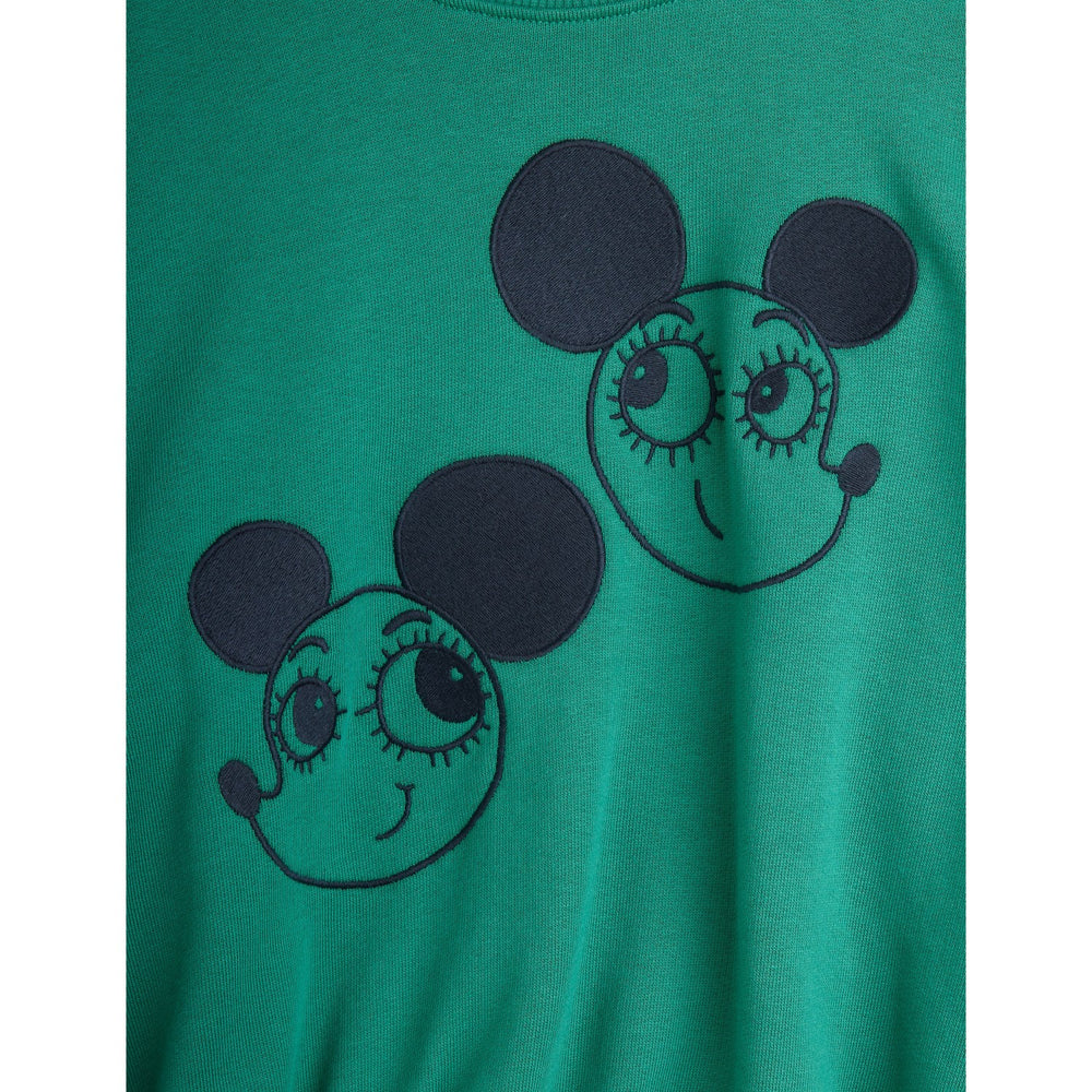 Køb Mini Rodini Green Ritzratz Emb Sweatshirt