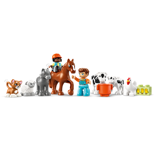 LEGO Duplo Town Pasning Af Bondegårdens Dyr - 10416