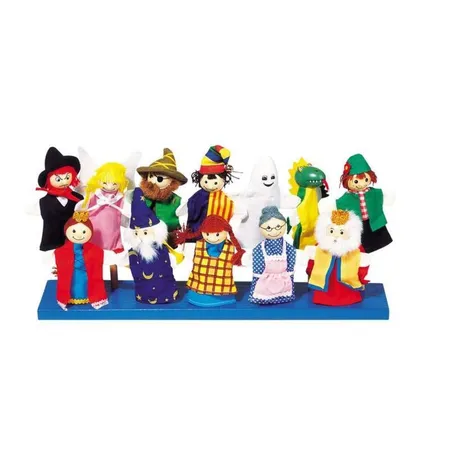 goki Fingerpuppenset mit 12 Figuren