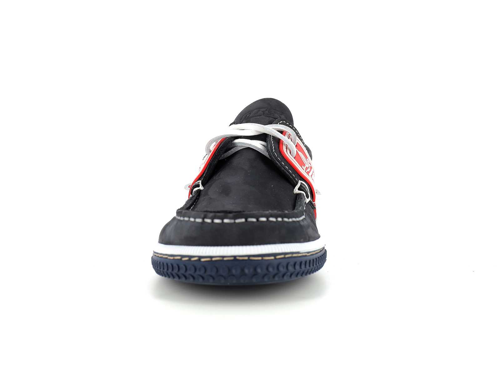 Tbs-GLOBEK Cuir gras Marine Rouge