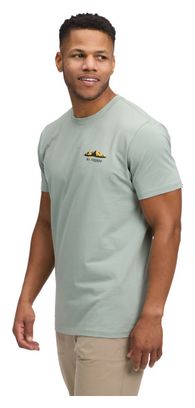 T-Shirt Black Diamond Mounatinscape Vert Homme