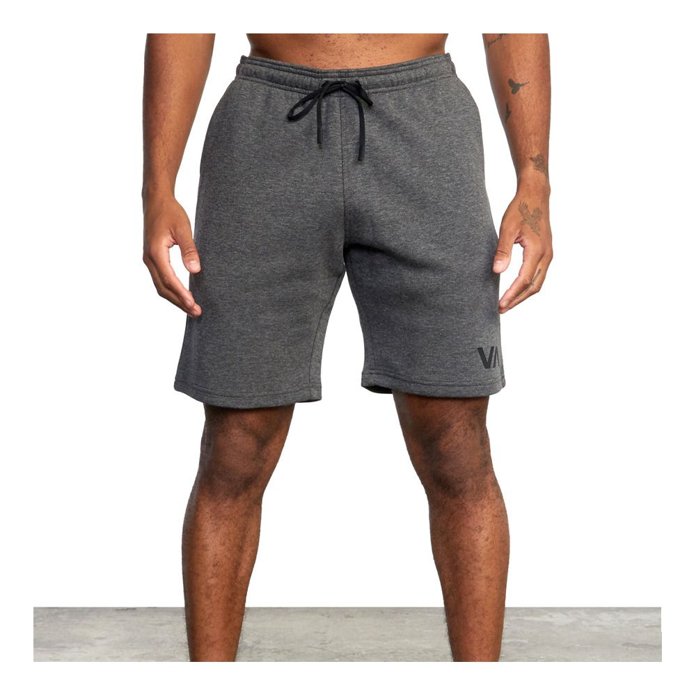 Rvca SPORT IV - Short Homme smokey grey htr