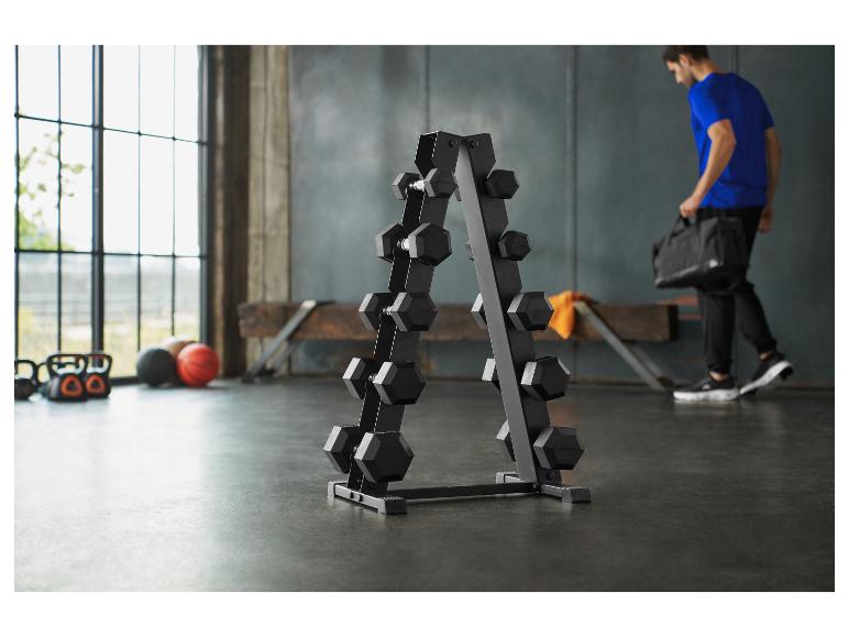 Hexagon dumbbell 12,5 kg