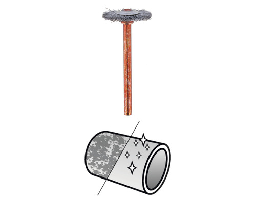 Dremel roestvrijstalen borstel Ø 19,0 mm (530) 2-pack