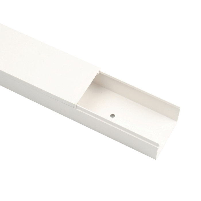 Kabelkanal hvid 16 x 16 mm - Elworks