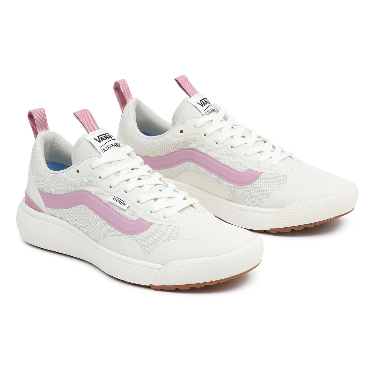 Vans Sneakers en Cuir & Textile UltraRange EXO blanc/rose