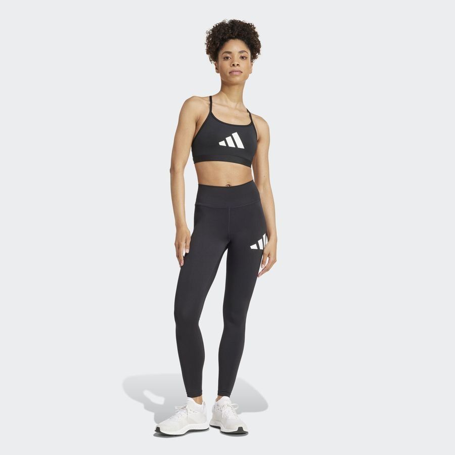 Adidas Aeroreact Big Logo Graphic Bra