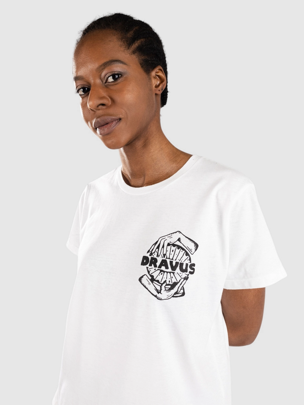 Dravus Madame T-Shirt blanc white