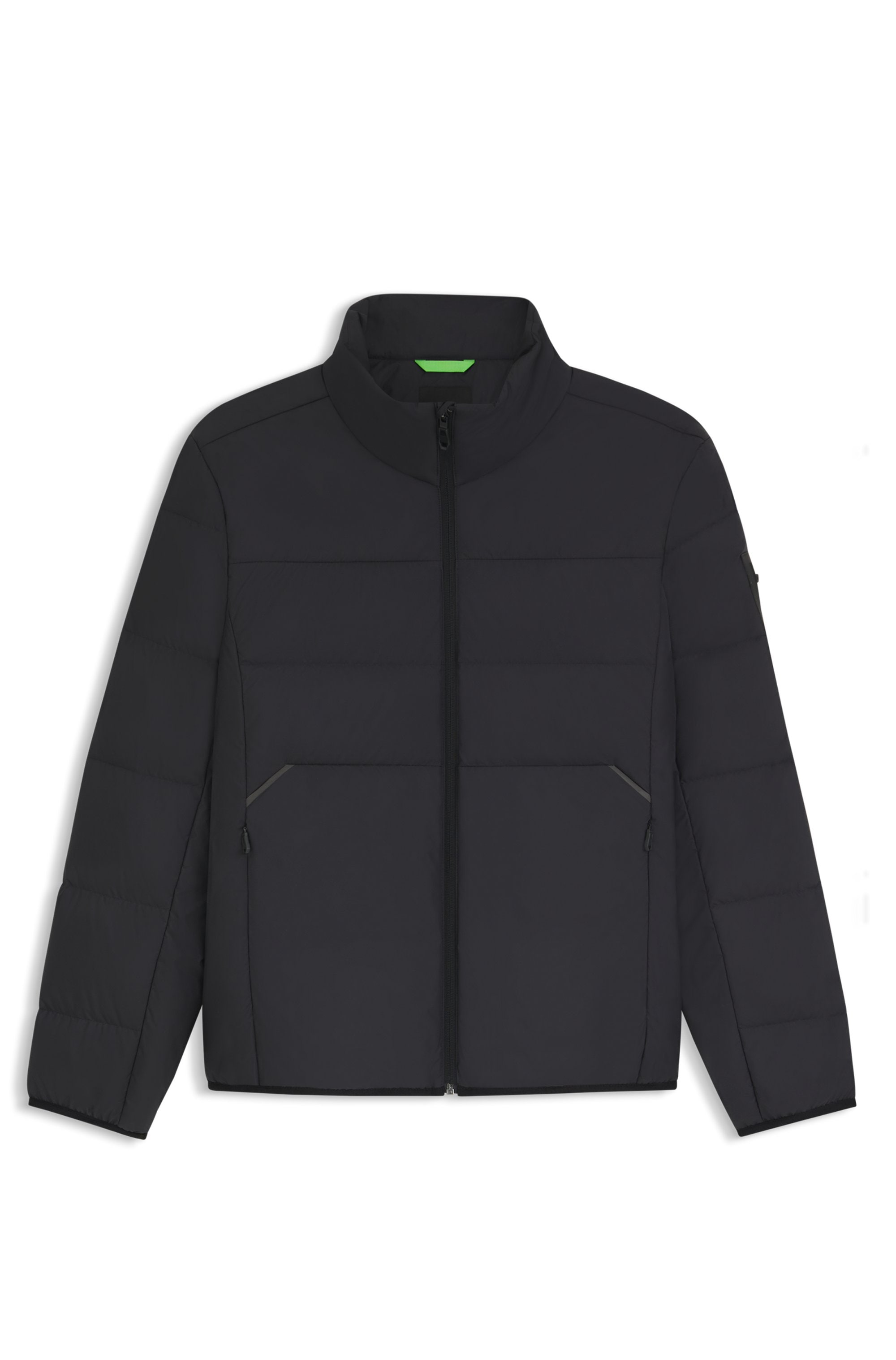 BOSS GREEN Daunenjacke »OW Urbanex Puffer« Stehkragen, reflektierende Details, Ärmeltasche