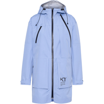 Kari Traa Herre Jacket Mantel Pastel Light Blue Damen