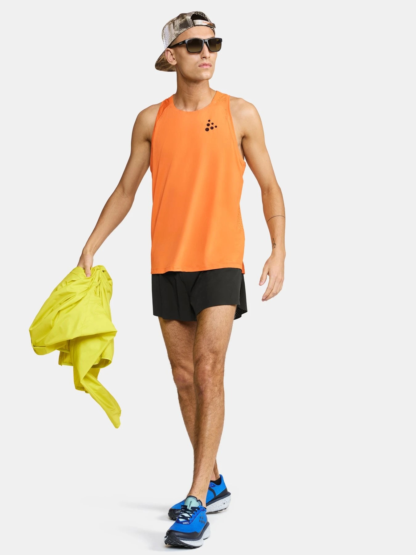 PRO Hypervent Split Shorts 2 Herre Black