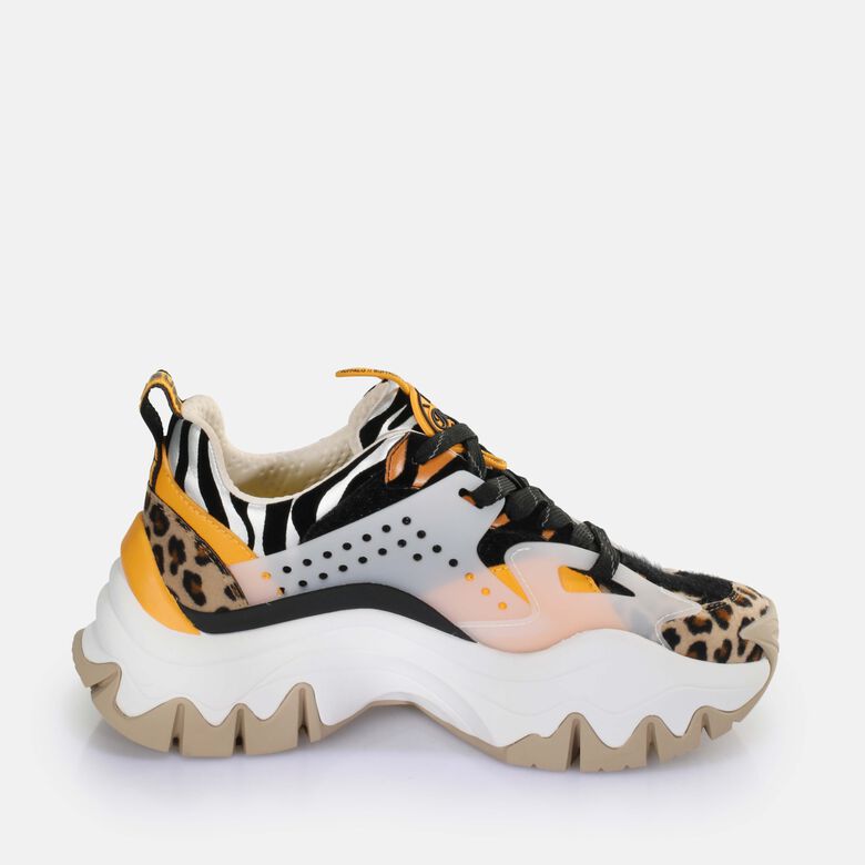 Trail One Baskets basses vegan, mélange animal