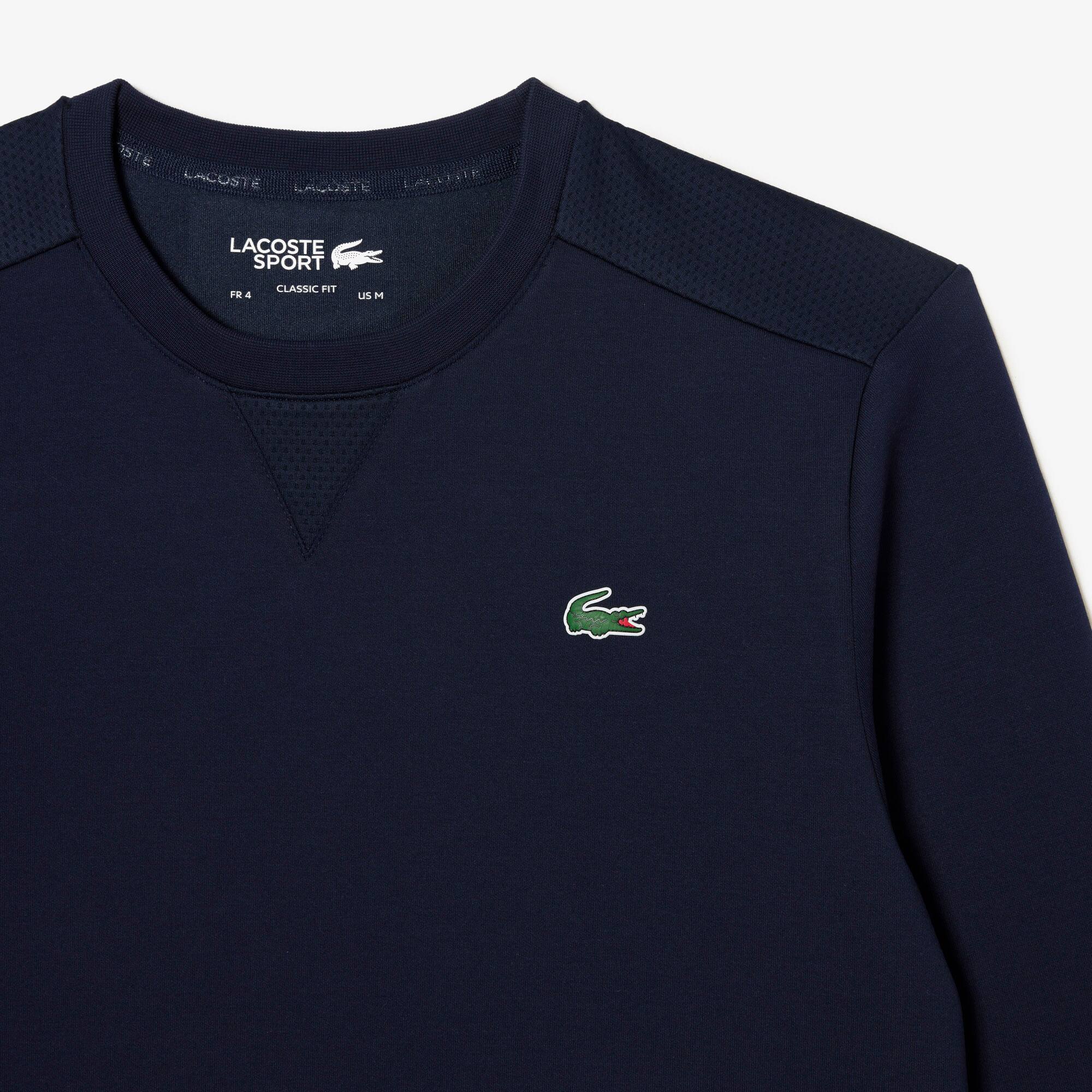 Herren LACOSTE SPORT Sweatshirt mit Mesh-Einsätzen Sweatshirts - Blau - Lacoste - Herren