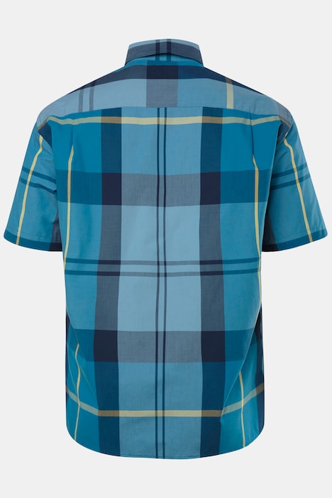 Karohemd, Halbarm, Kentkragen, Comfort Fit, bis 8 XL