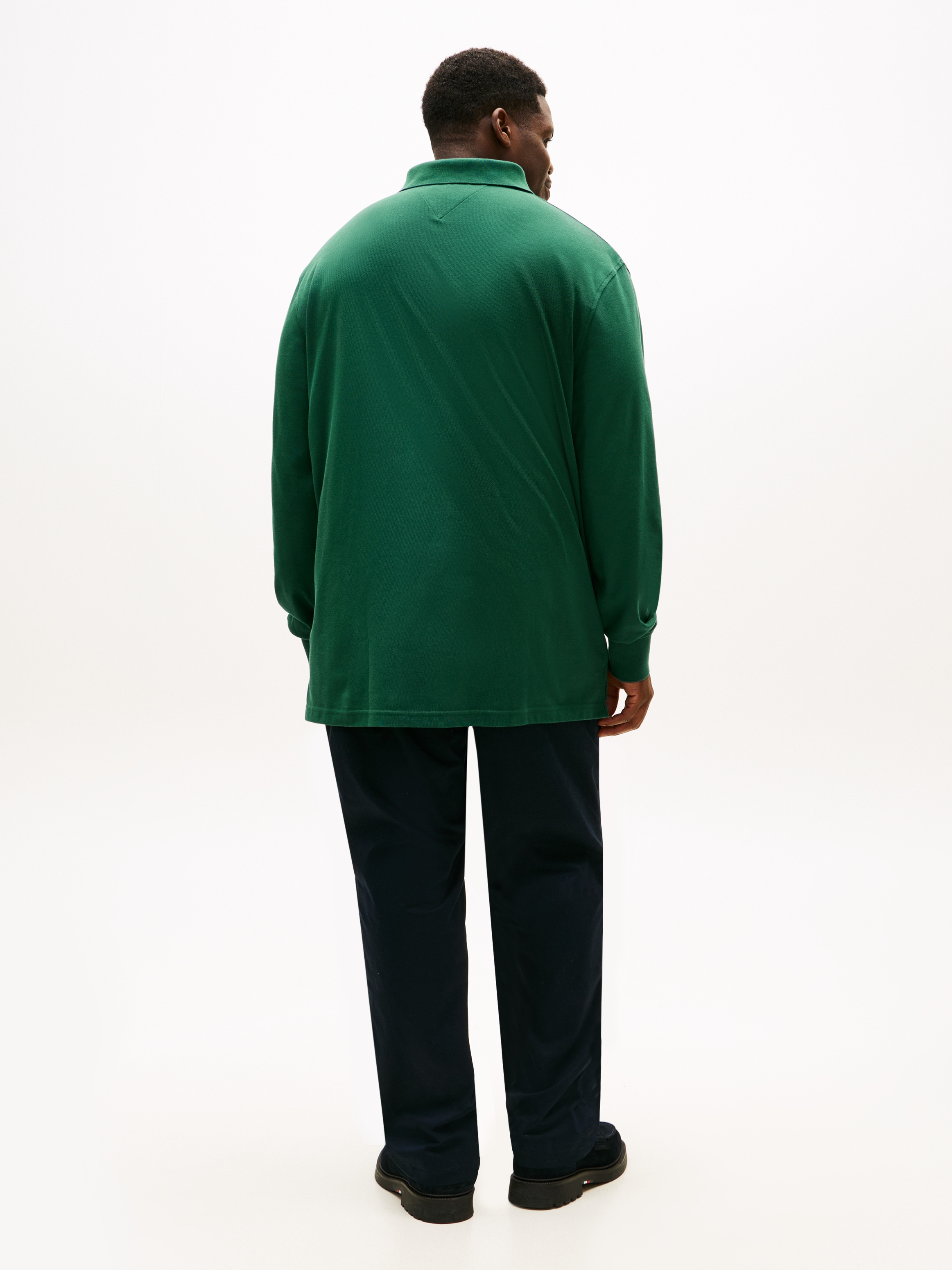 Tommy Hilfiger Big & Tall Langarm-Poloshirt »BT-1985 REGULAR LS POLO-B«, in Grossen Grössen