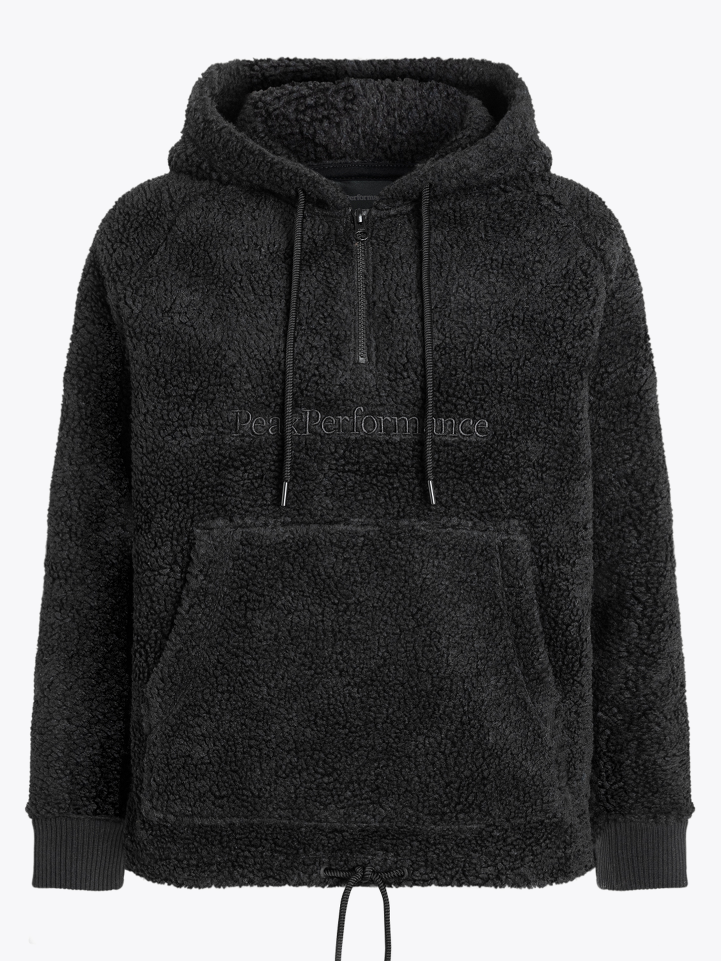 Ground Pile Half Zip Hood