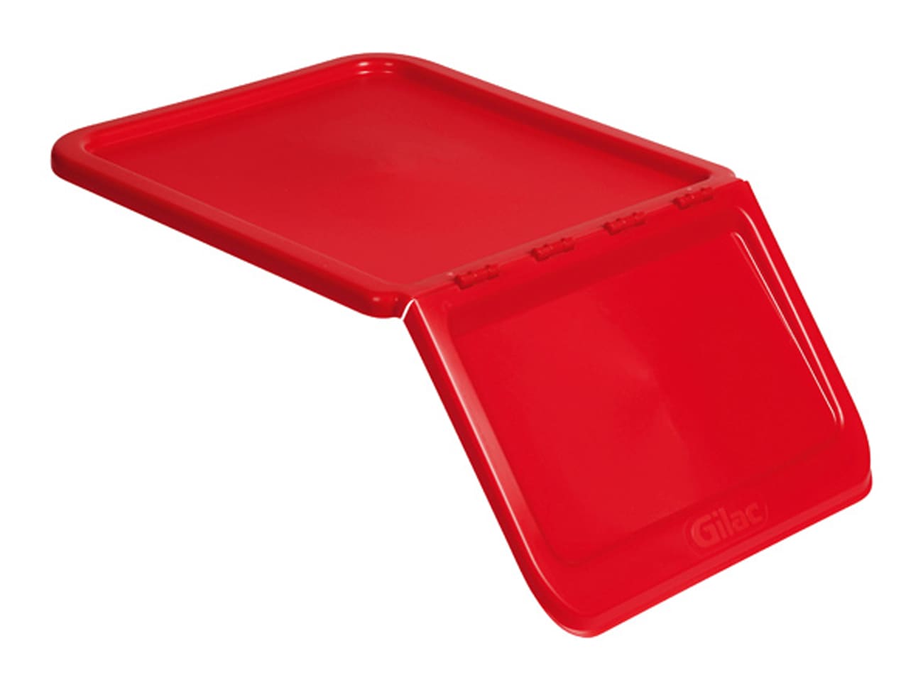 Couvercle rouge - pour bac à ingrédients - 40 L - Gilac