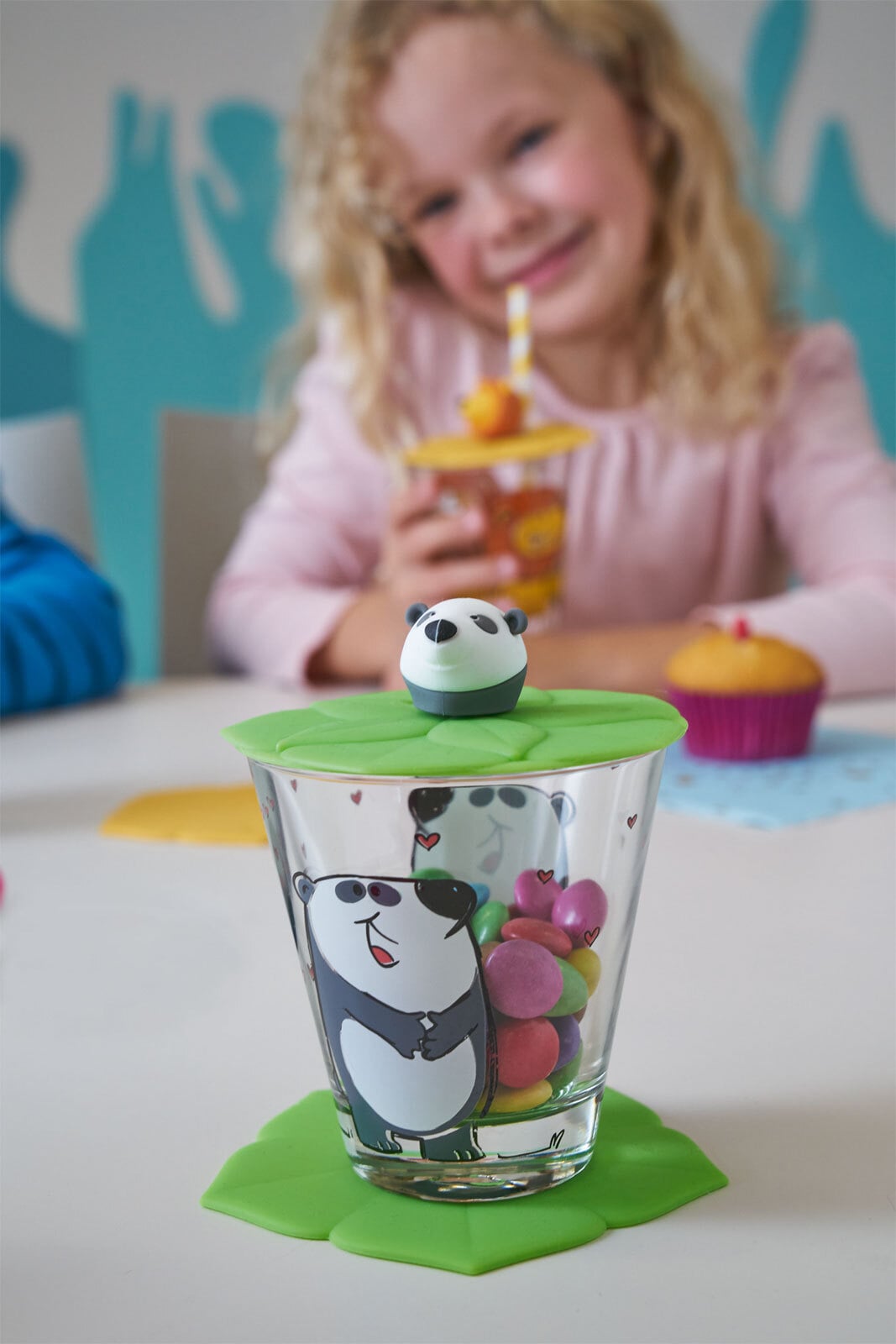 LEONARDO Kindergeschirr Deckel BAMBINI PANDA
