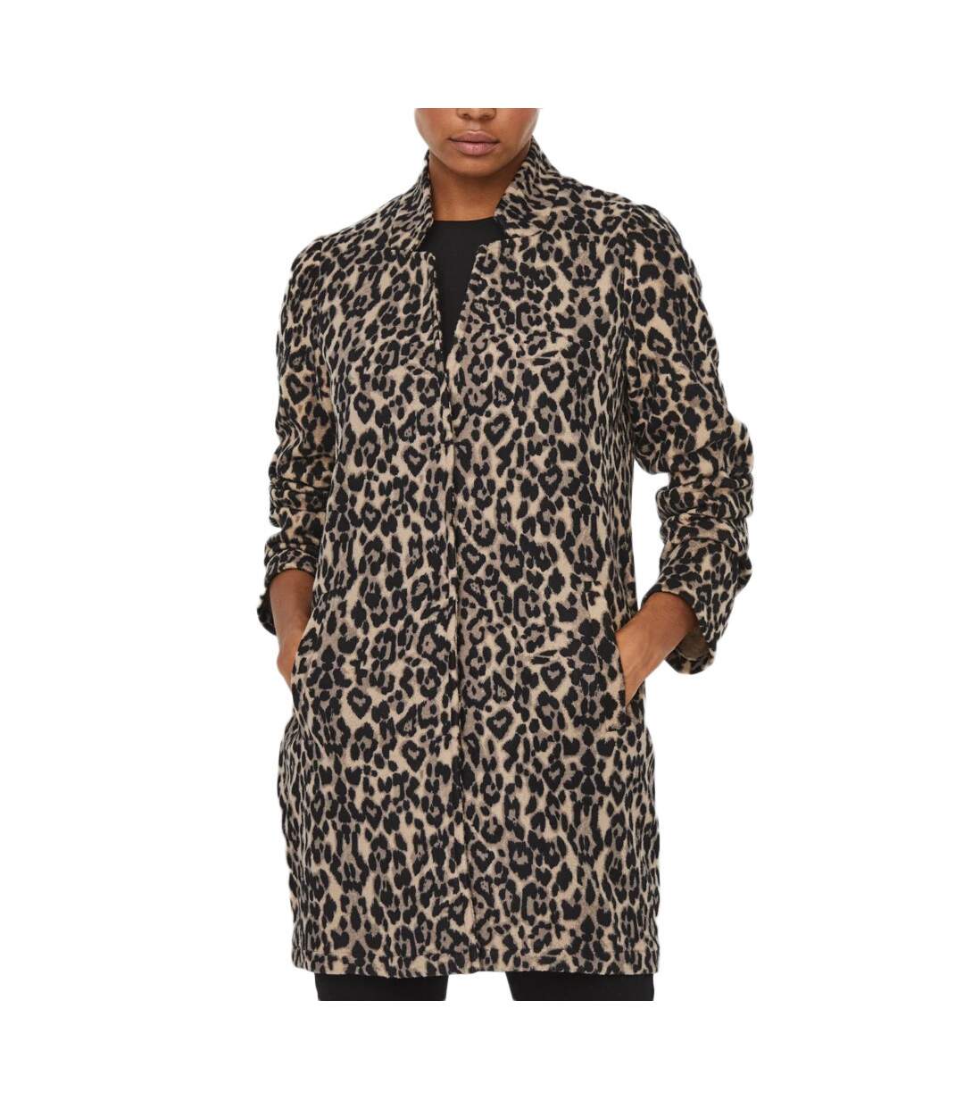 Veste Imprimé Léopard Vero Moda  Sepia Tint