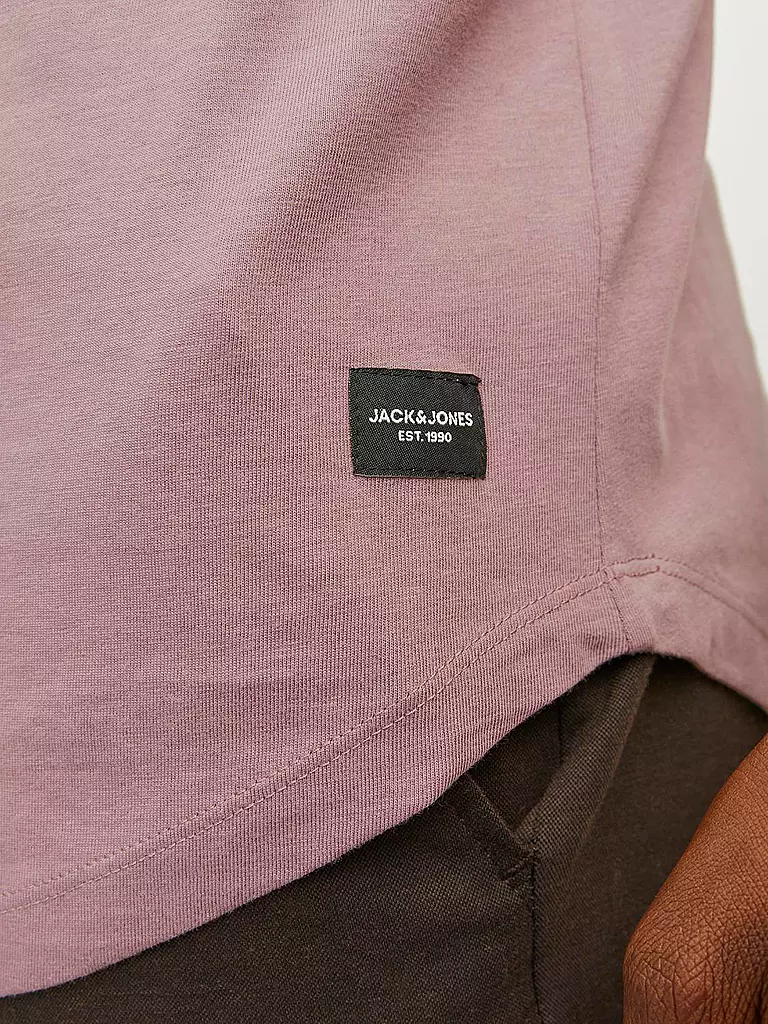 JACK & JONES T-Shirt JJENOA beige