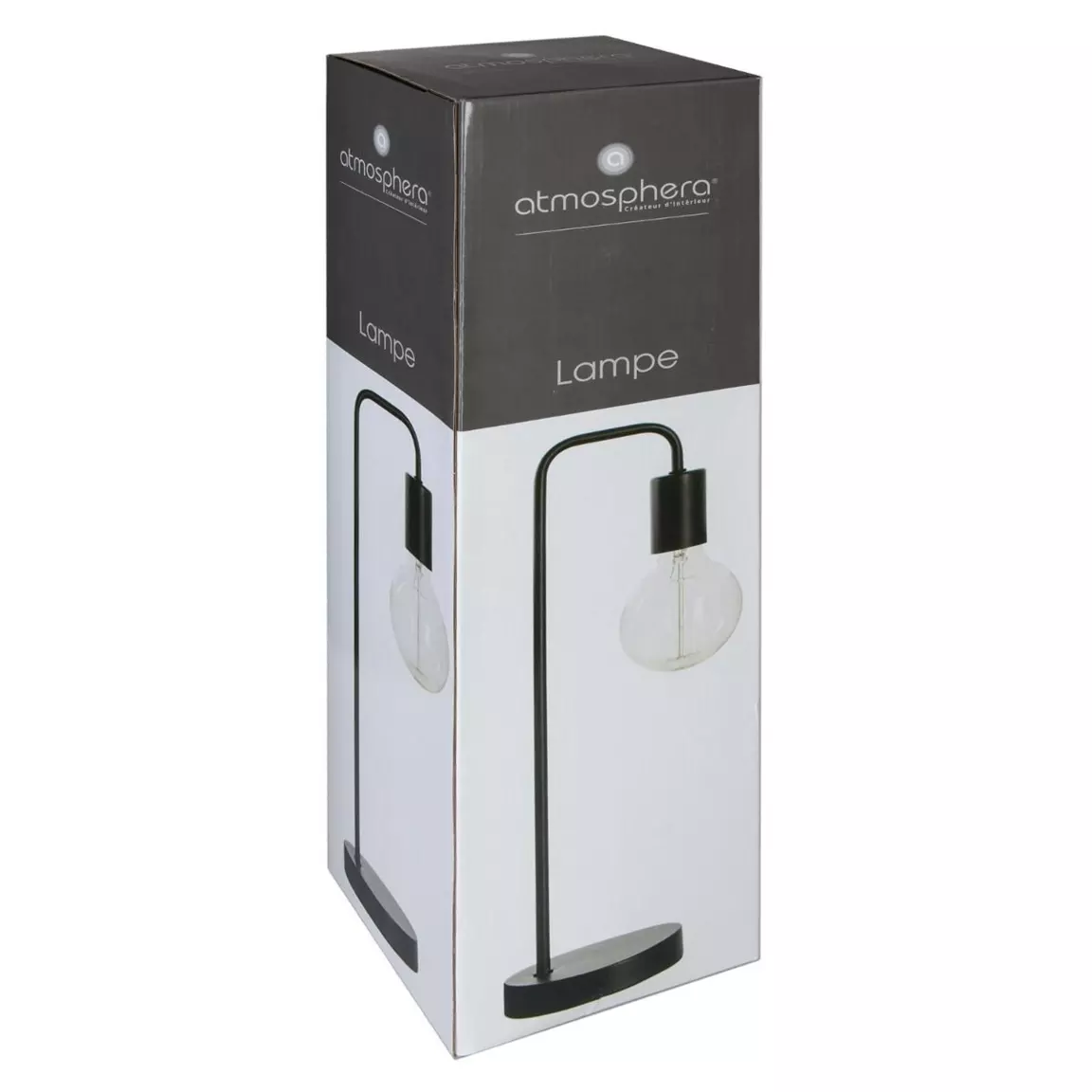 Lampe à poser métal (H45,5 cm) Arietis Noir