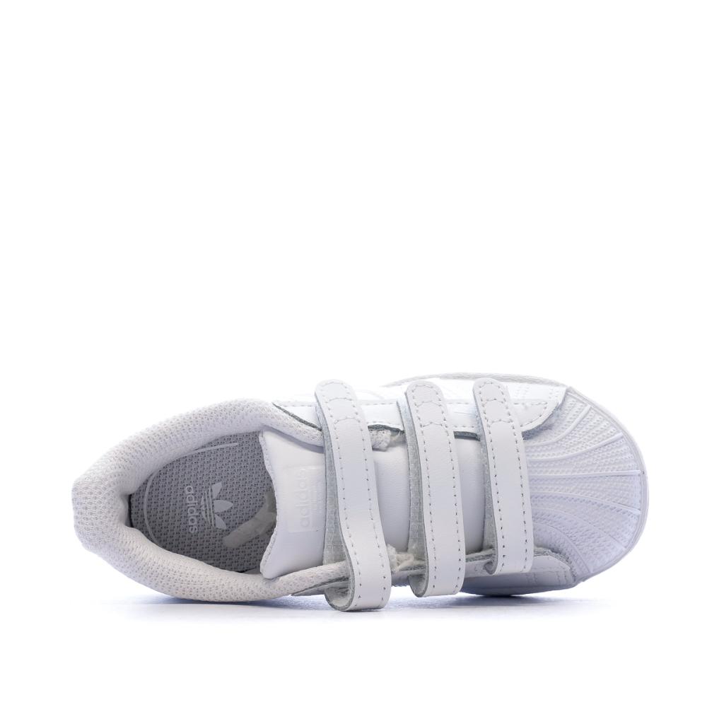 Adidas Basket Blanches Bébé Adidas SUPERSTAR CF I