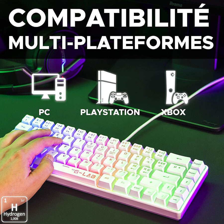 The G-Lab Keyz Hydrogen - Blanc
