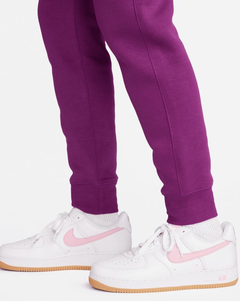 Bas de jogging Nike Sportswear Club Fleece Violet & Blanc pour homme